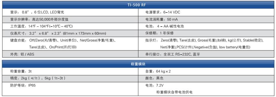 電動(dòng)叉車3噸無線稱重模塊壁掛式